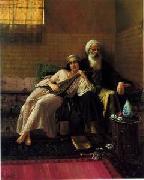 Arab or Arabic people and life. Orientalism oil paintings 03